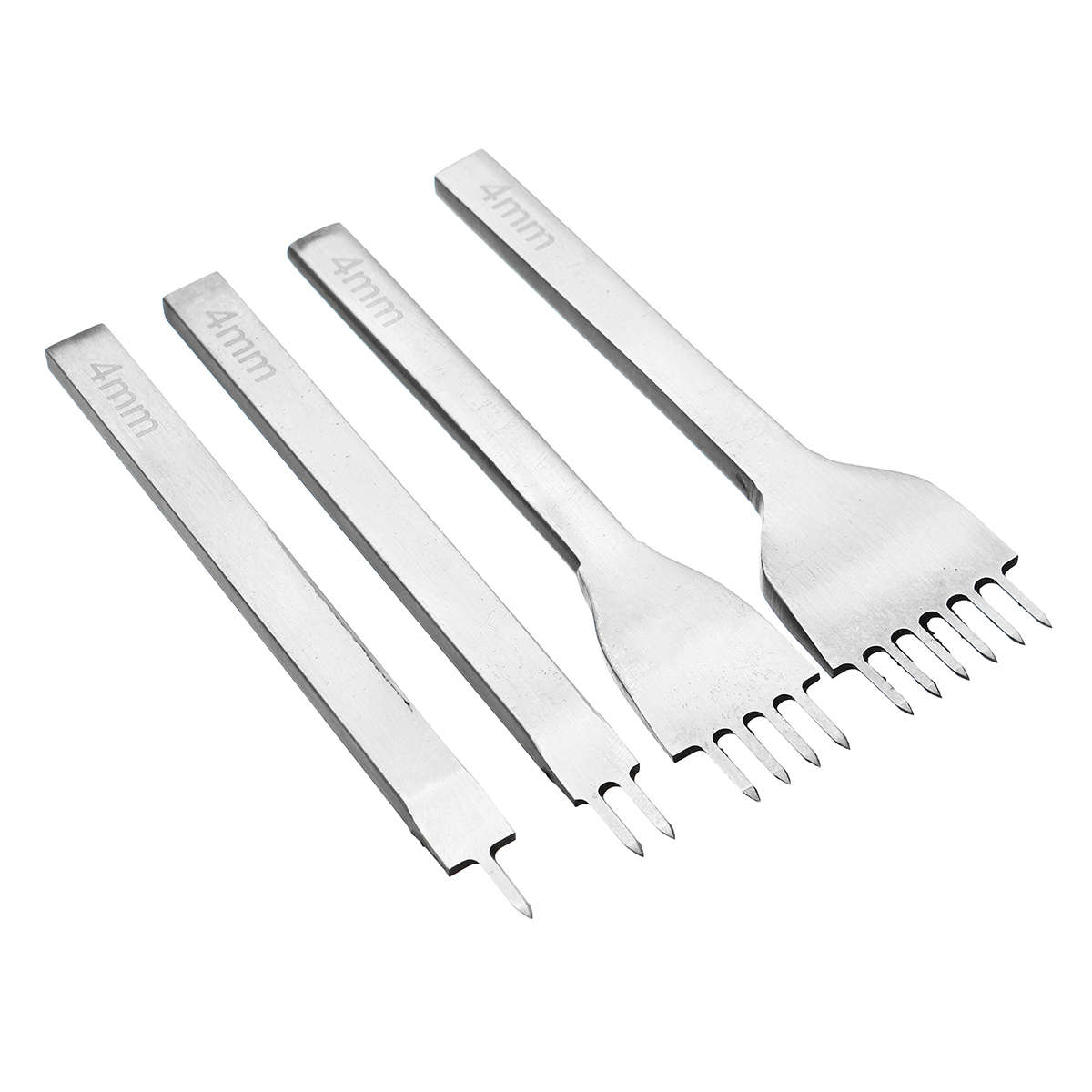 49Pcs Leather Craft Punch Carving Tool Stitching Carving Working Sewing Saddle DIY Kits...