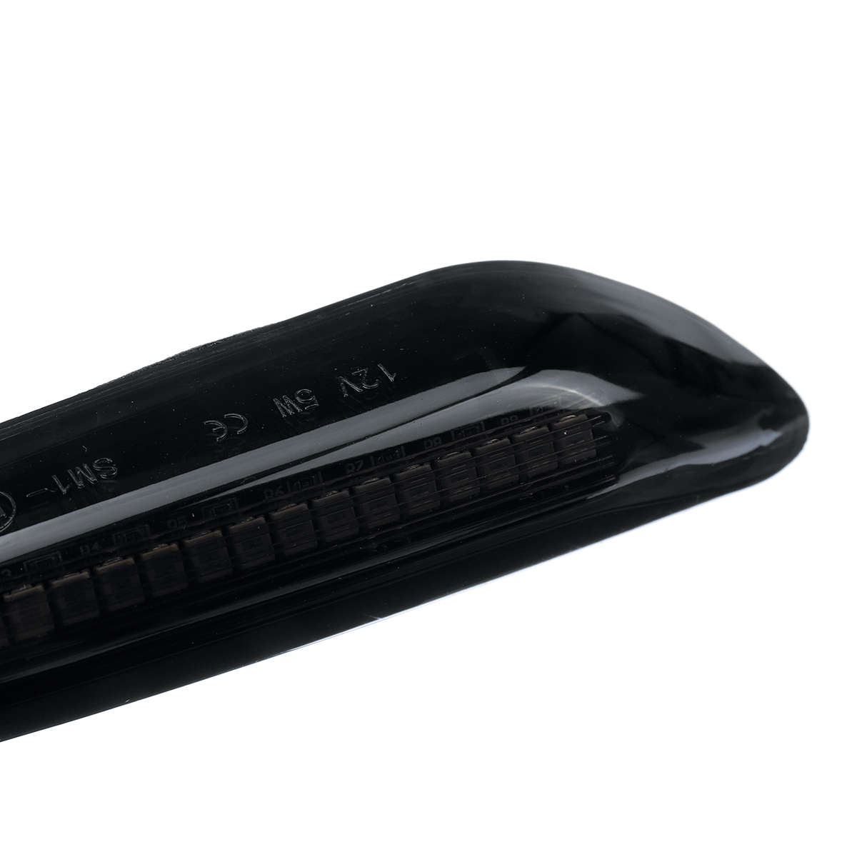 Pair Dynamic Flow Side Marker Lights Yellow/Whte For Bmw E46 E60 E82 E88 E90 E92 E93