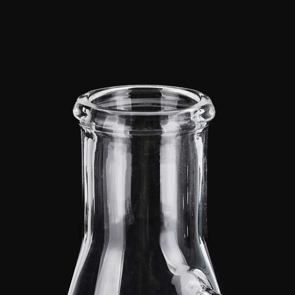 500mL Clear Borosilicate Glass Filtering Flask Vacuum Filtration Flask Bottle Lab Glassware