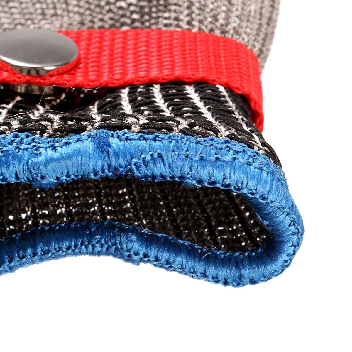 Safety Cut Proof Stab Resistant Stainless Steel Metal Mesh Butcher Glove Size M