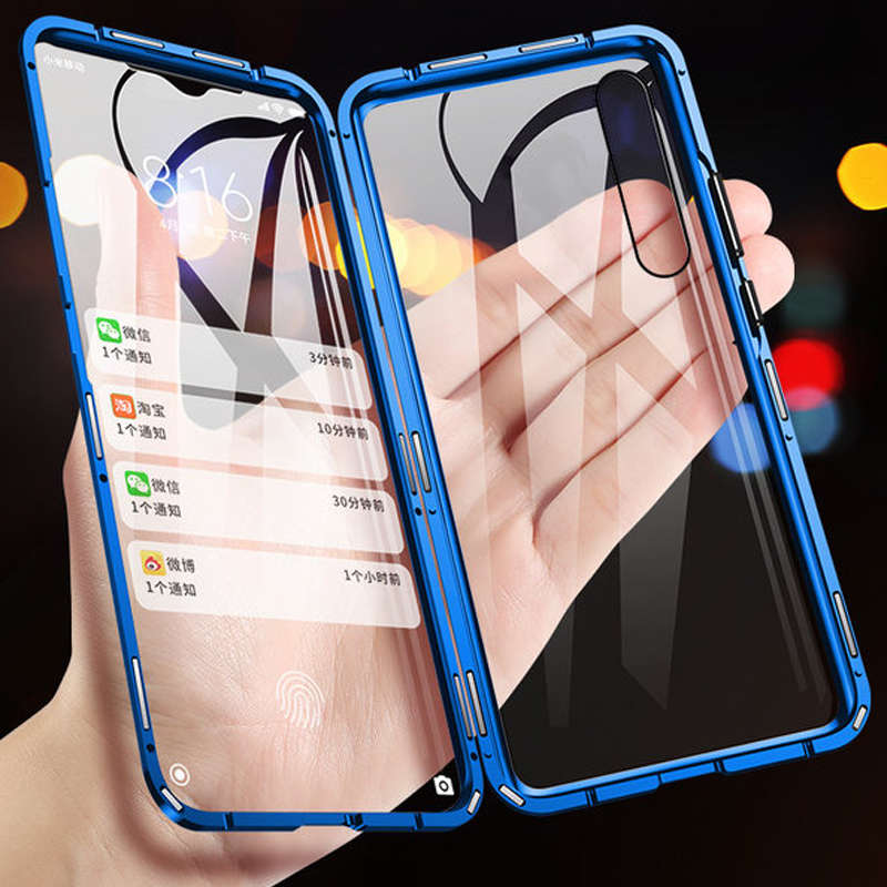 New Bakeey 360 Front+Back Double-sided Full Body 9H Tempered Glass Metal Magnetic Adsorption F