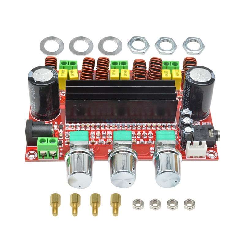 XH-M139 TPA3116D2 2x 80W +100W 2.1 Channel Digital Subwoofer Power Amplifier Board TPA3116*2 3 Ch...