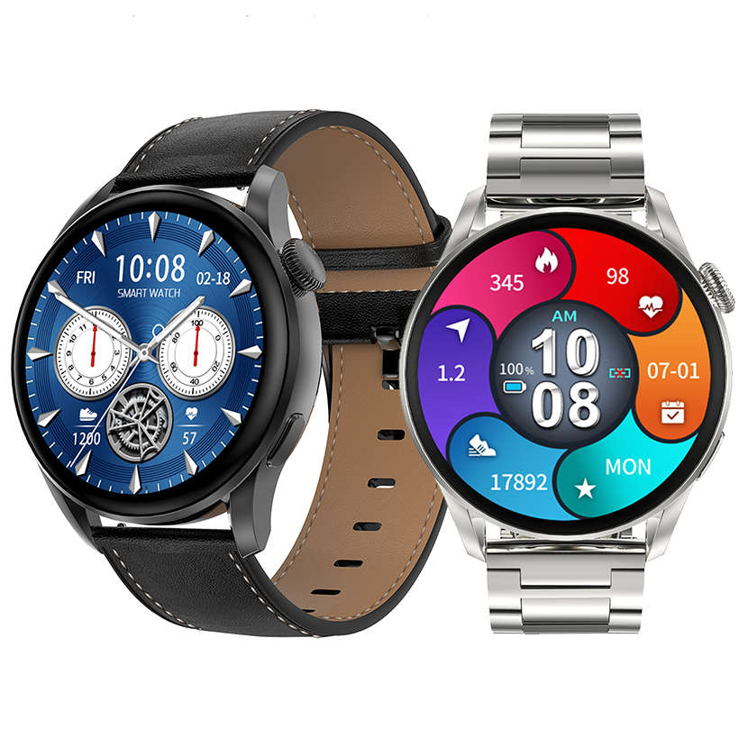 [Free Strap] DT.NO1 DT3 1.36 inch Full Touch Screen bluetooth Calling PPG+ECG H