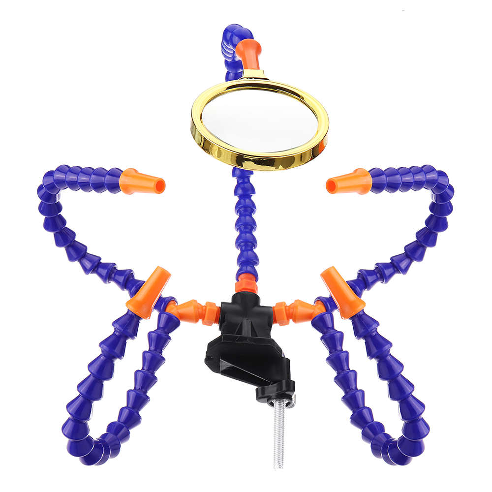Multifunctional Soldering Station Third Hand Tool With 3 Flexible Arms Soldeirng Iron Holder