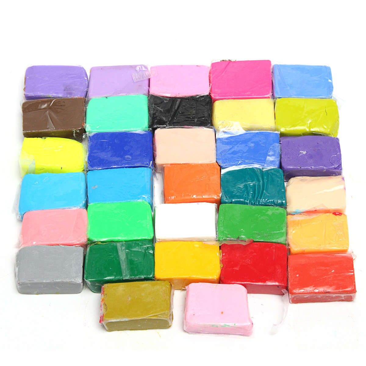 New 32PCS DIY Pottery Clay Plasticine Craft Malleable Fimo Polymer Modelling Sof