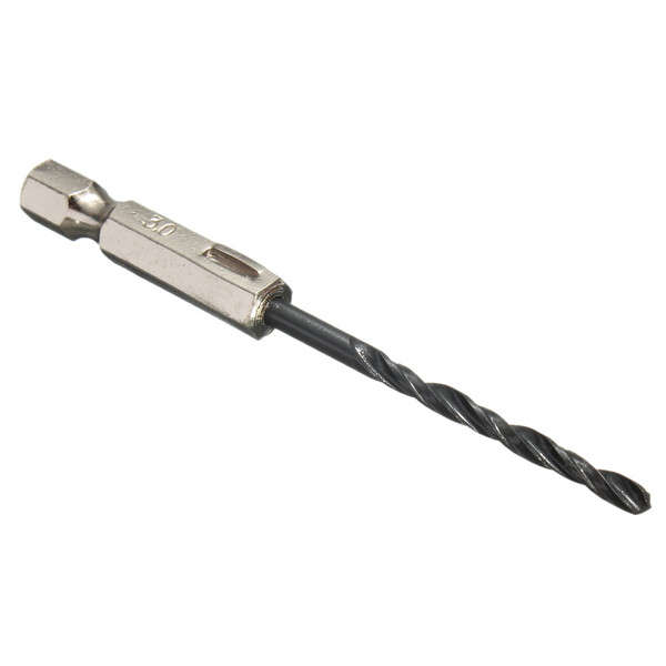 15pcs 3/4/5mm HSS 1/4 Inch Hex Shank Twist Drill Bit