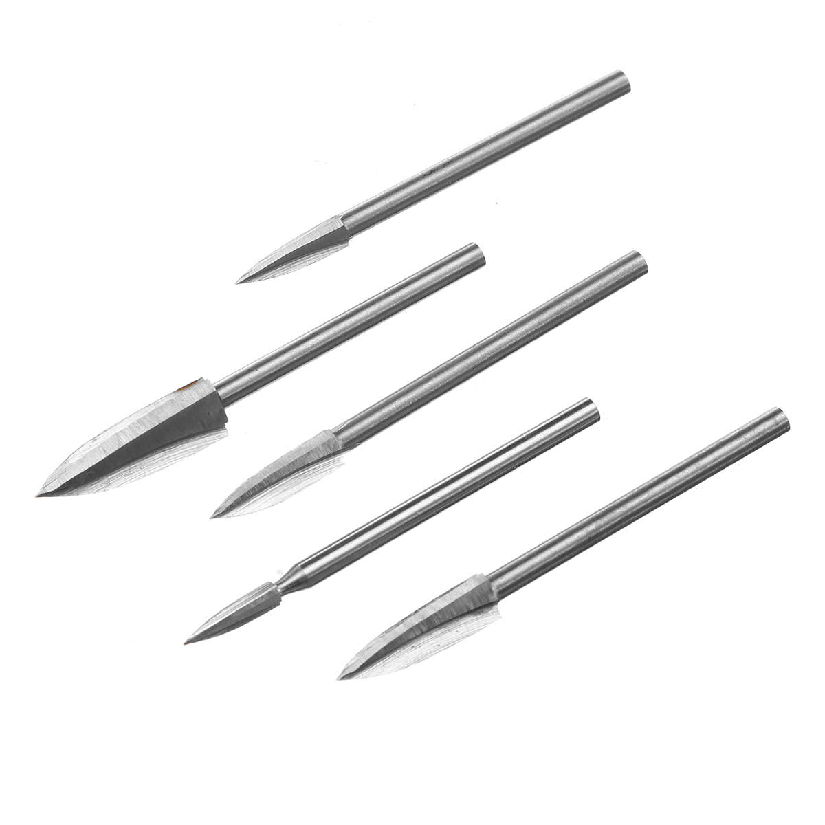 5pcs Wood Carving Engraving Drill Bit Milling Cutter Woodworking Tool