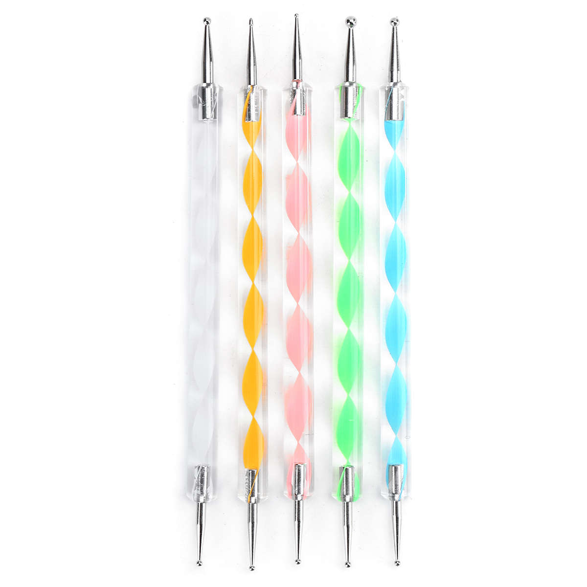 13Pcs Mandala Dotting Tools Set Rock Painting Kit Nail Art Pen Paint Stencil
