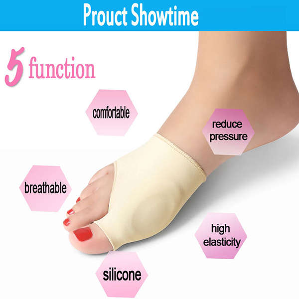 New Women High Elastic Soft Painful Bunion Corrector Breathable Full Care Toe Pa