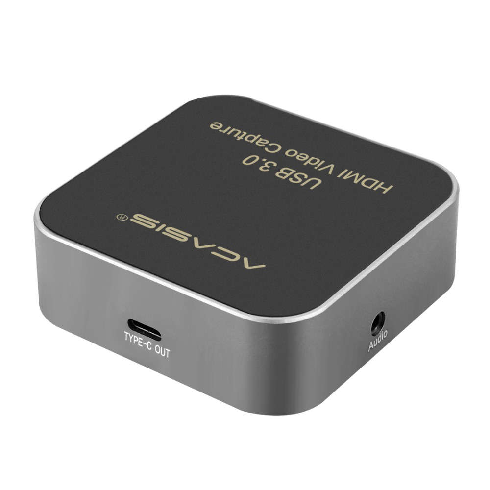 ACASIS USB3.0 1080P HD Video Capture Box for Game Live Broadcast Video Recording Card for Youtube OB