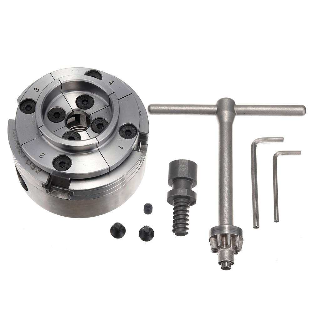 New Red Arrow Reversible 3.5 Inch Wood Turning Chuck 1-Inch x 8TPI Thread Wood Lathe Chuck Acc