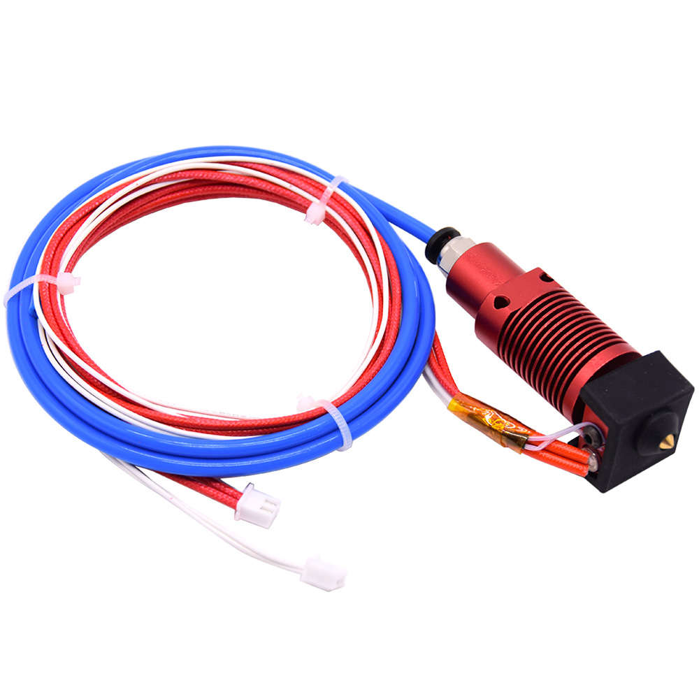 Creativity  1.75mm Hotend kit Aluminum Heat Block with Heater Thermistor for CR10S pro 3D Printer wi