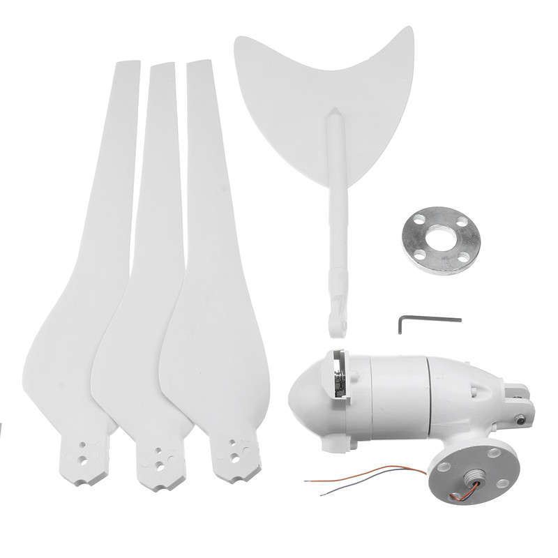 400W 3 Blades 12V/24V ZM2 Wind Turbine Power Generator Windmill High Con