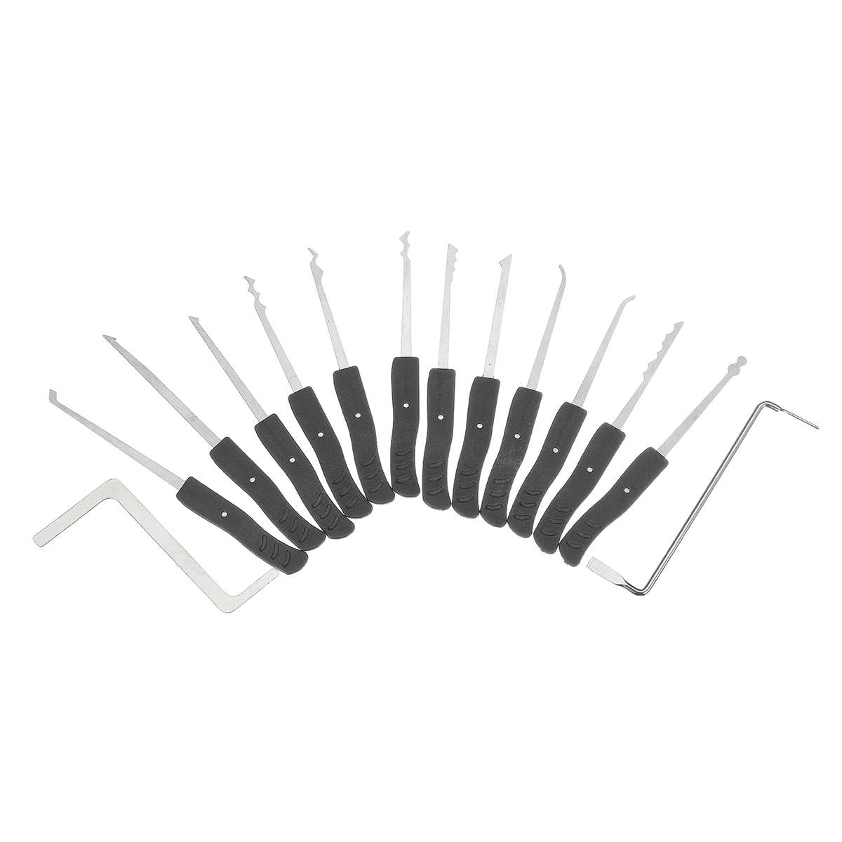 Unlocking Lock Pick Set Key Extractor Transparent Practice Padlock Tools