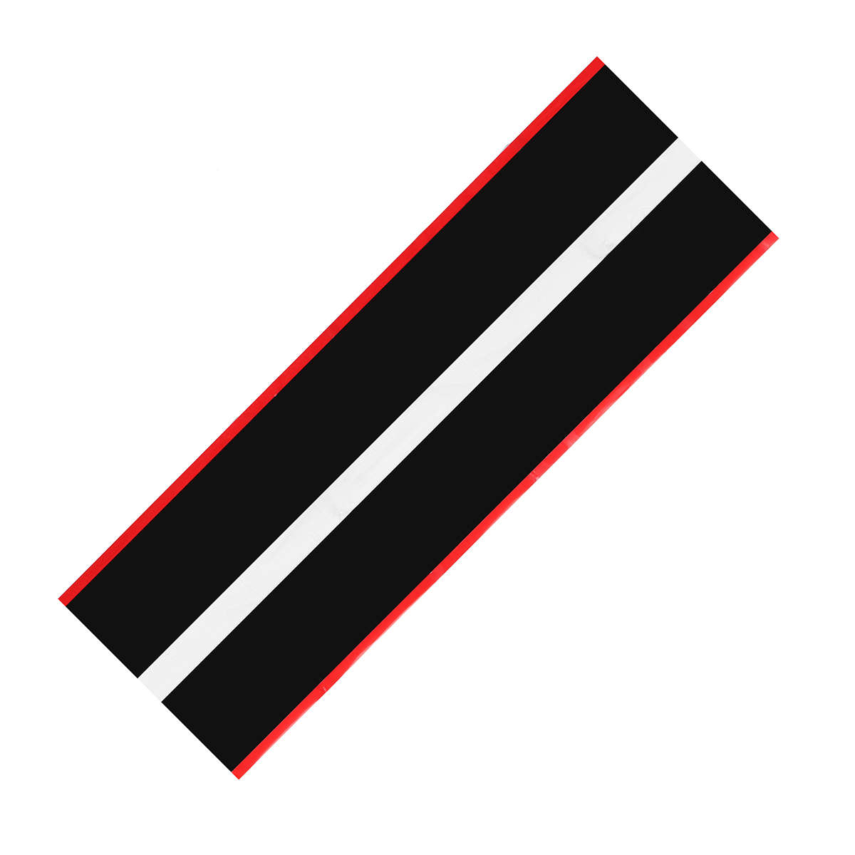 3Pcs Car Vinyl Twin Rally Stripe Graphics Stickers Decals for Mustang 2015 2016 2017 2018