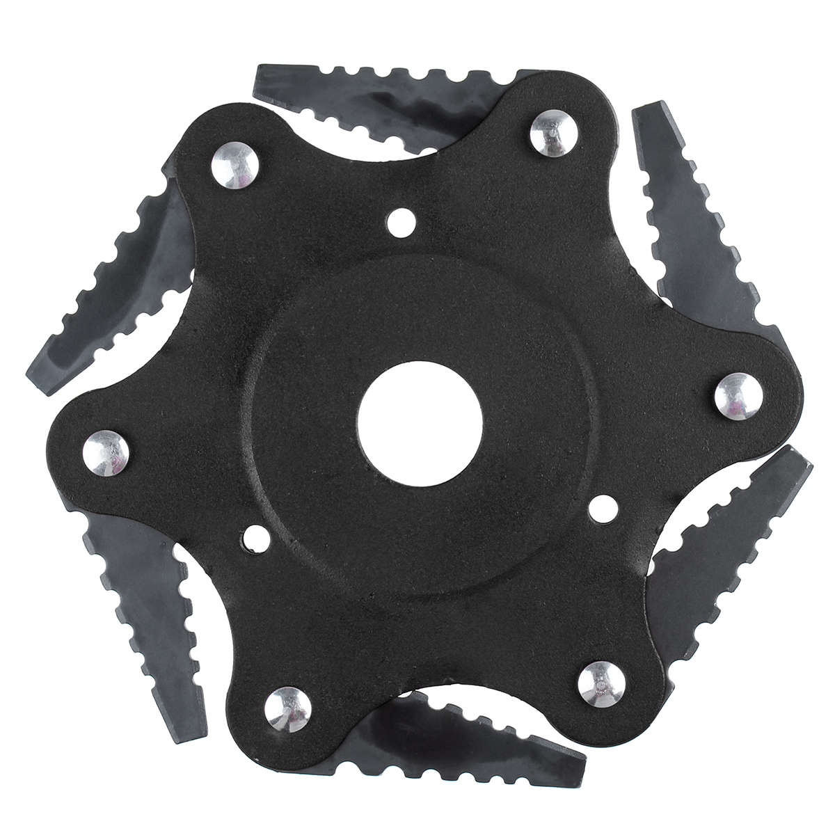 6 Teeth Grass Trimmer Head Steel Blades Brush Cutter Garden Tool for L