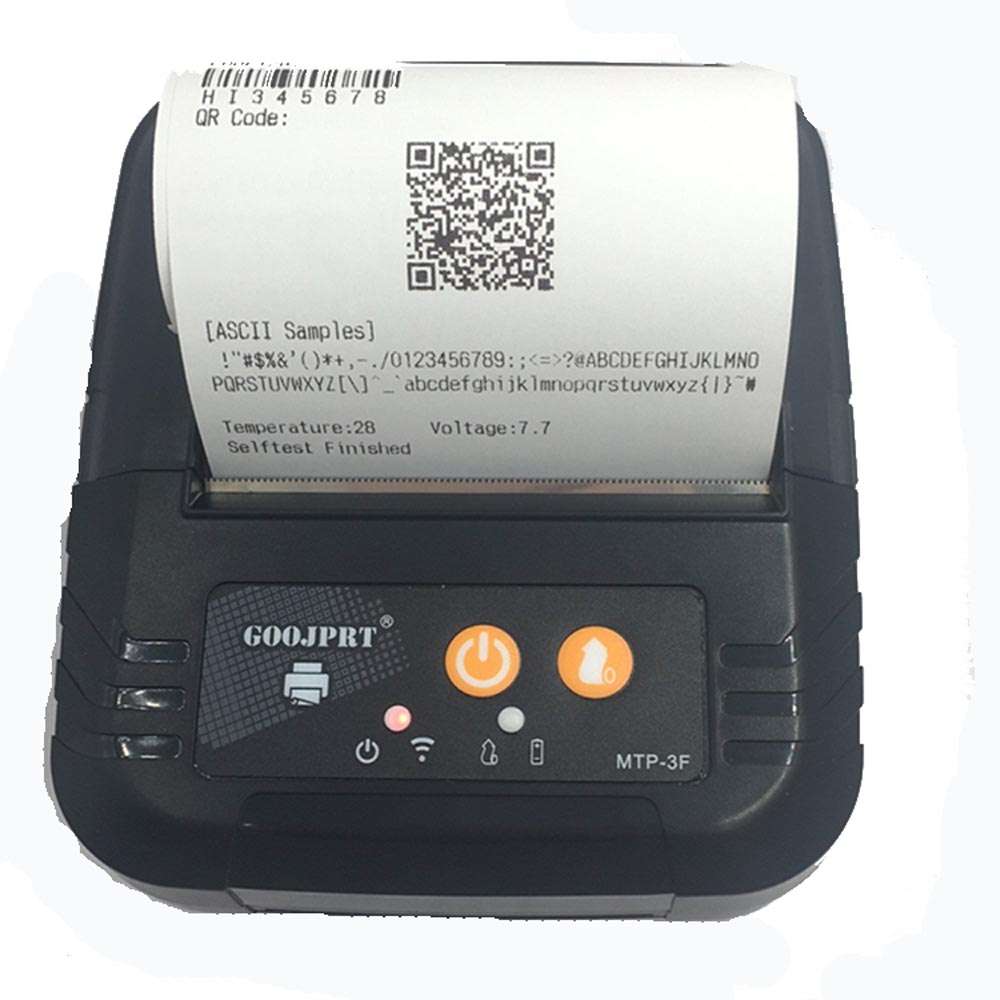 GOOJPRT MTP-3F 80MM bluetooth Thermal Printer Portable Wireless Receipt