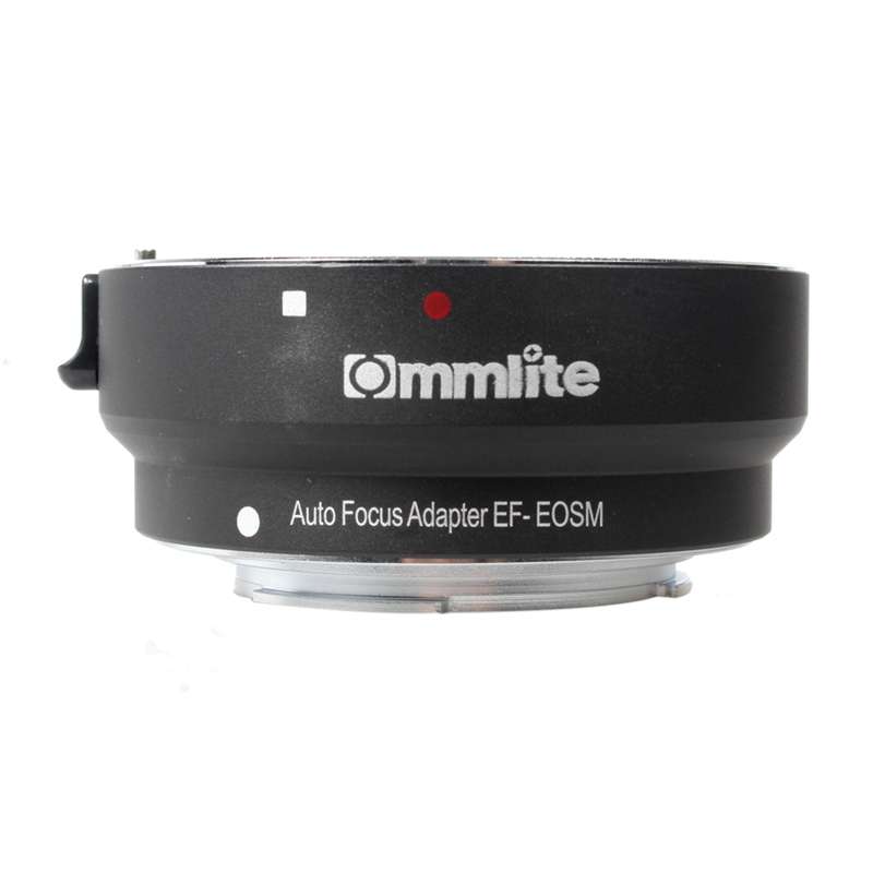 Commlite CM-EF-EOSM Lens Mount Adapter Electronic AF Mount Adapter with IS Function for Canon EF ...