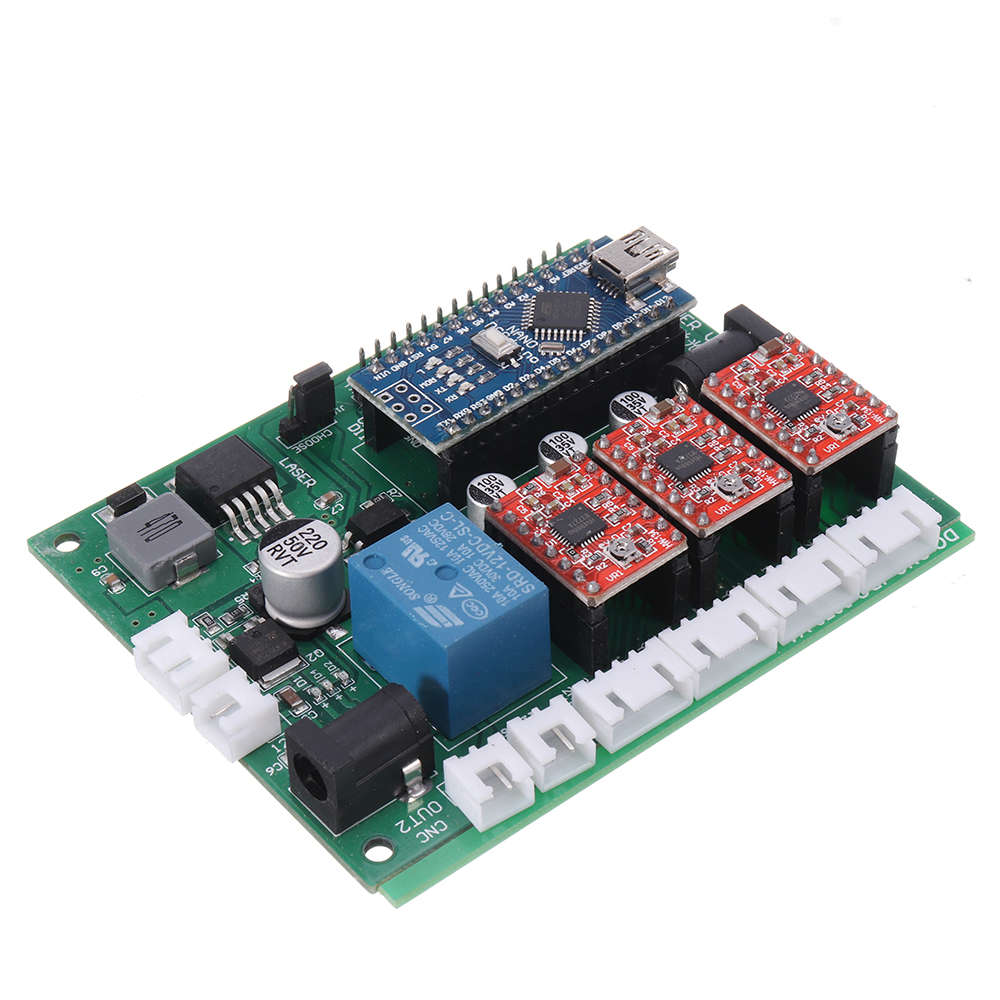 Original 3018 CNC Router 3 Axis Control Board GRBL USB Stepper Motor Driver  DIY Laser Engraver Mill