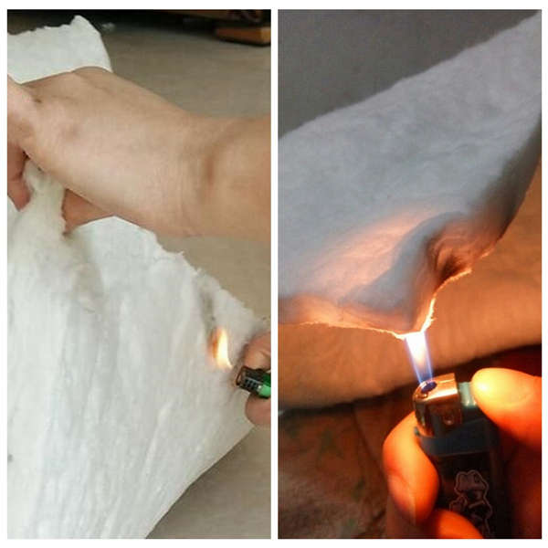 24X12X1 Inch Aluminum Silicate High Temperature Insulation Ceramic Fiber Blankets