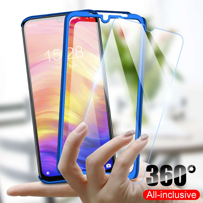 New Bakeey 360 Full Body PC Front+Back Cover Protective Case With Screen Protector For Xiaomi
