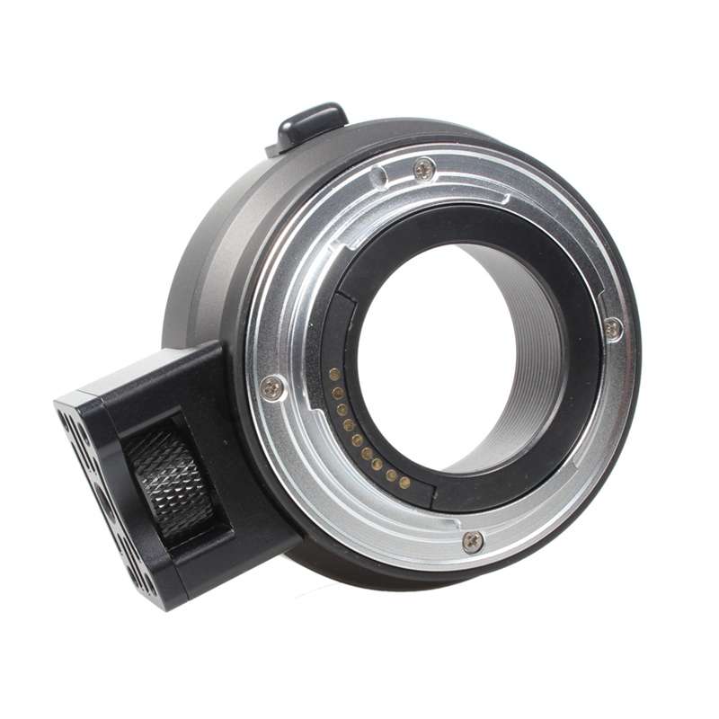 Commlite CM-EF-EOSM Lens Mount Adapter Electronic AF Mount Adapter with IS Function for Canon EF ...