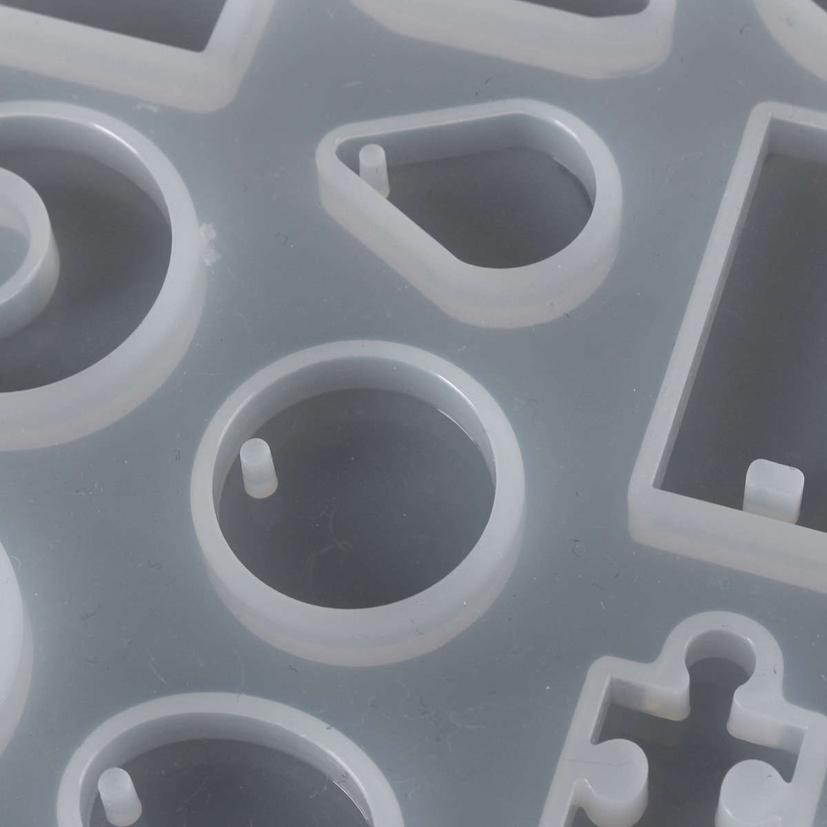 413Pcs Jewelry Pendant Mould Craft Silicone Resin Mold Necklace Pendant