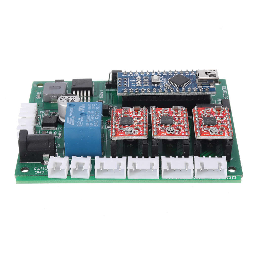Original 3018 CNC Router 3 Axis Control Board GRBL USB Stepper Motor Driver  DIY Laser Engraver Mill