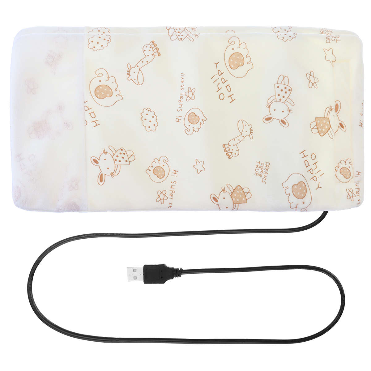 USB Baby Feeding Milk Bottle Warmer Heating Insulation Cover Outdoor Portable