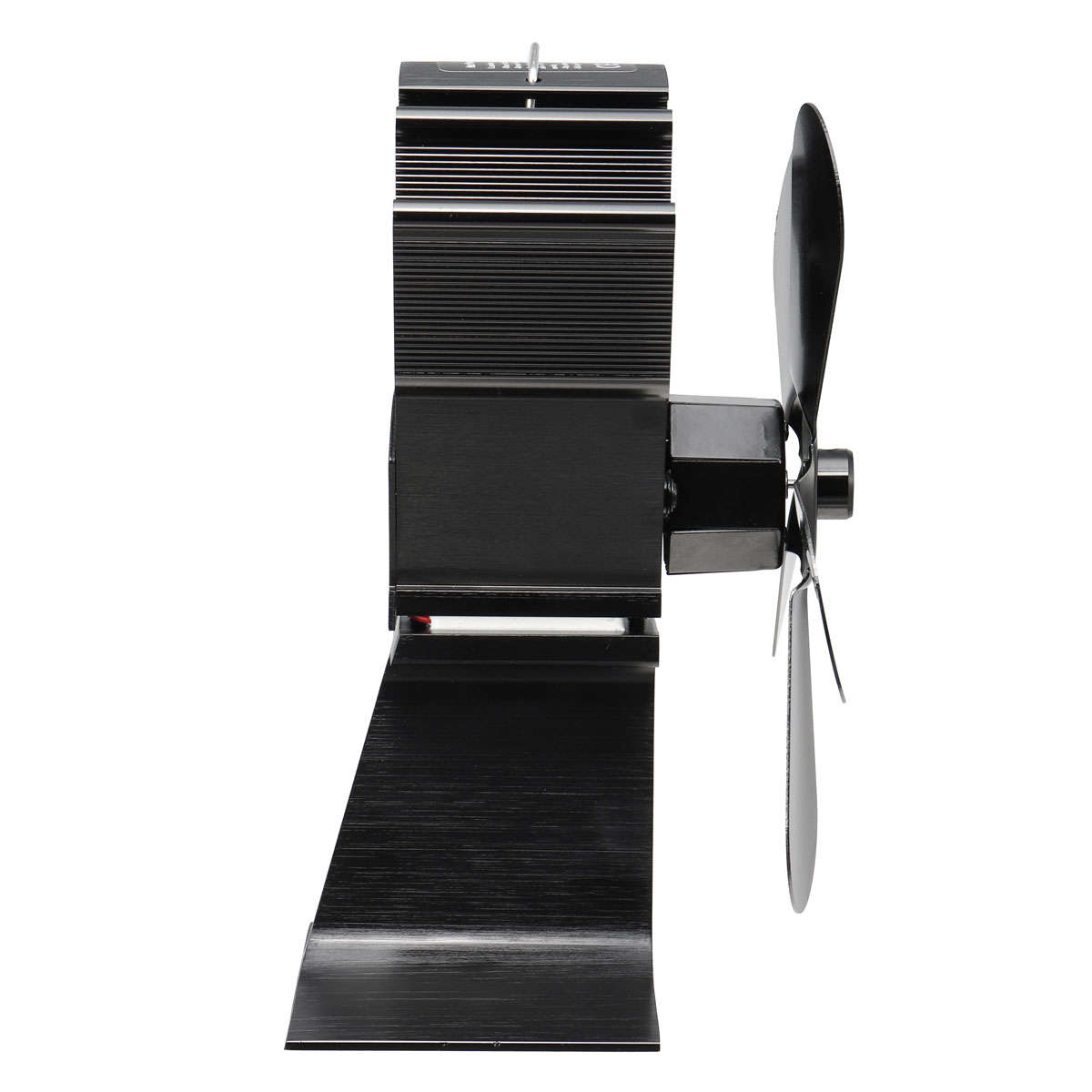 New 5 Blade Heat Self-Powered Stove Fan Wood Log Quiet Burner Fireplace Ecofan