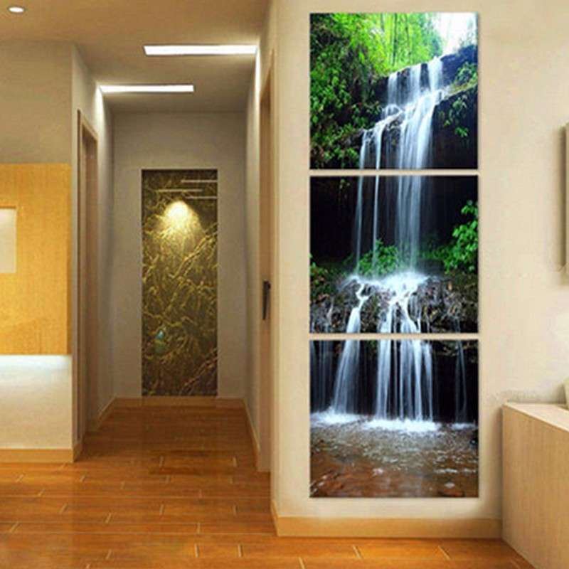 3PCS HD Canvas Print Home Decor Wall Art Painting Picture-Landscape Unframe