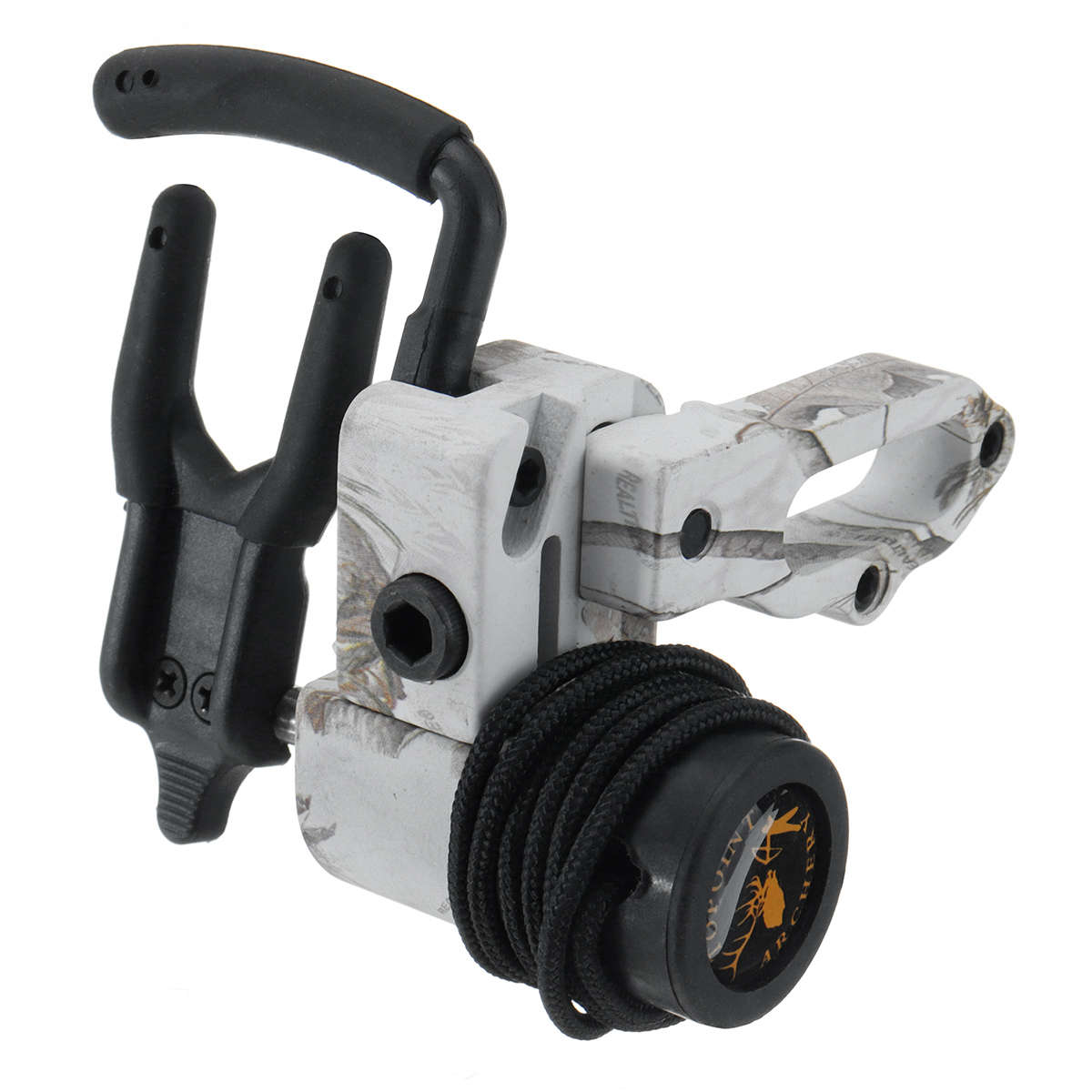 Archery Target Compound Bow Arrow Drop Away Arrow Rest Holder With Cord Lock Adjustable Right Hand C