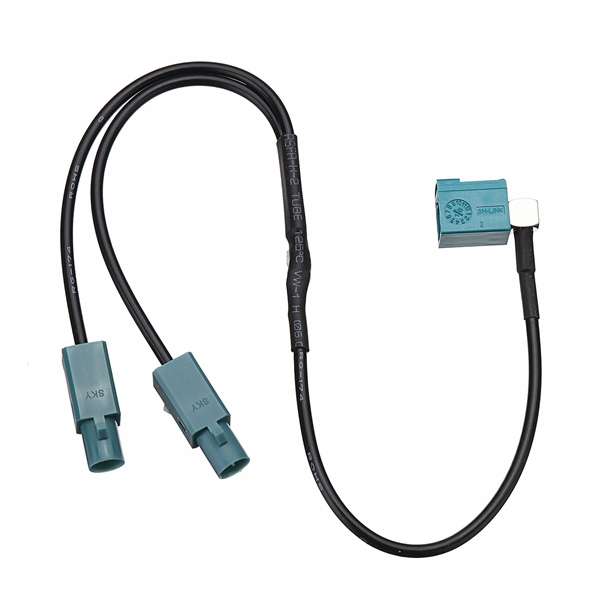 New Car Radio Antenna Adapter Audio Cable Fakra Female to Dual Male For VW /Audi