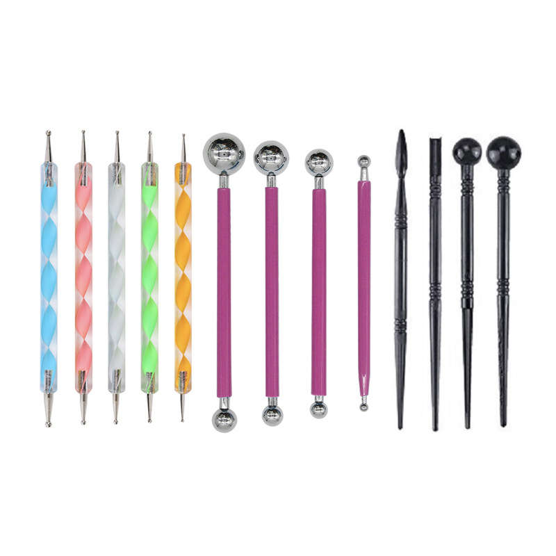 13pcs Mandala Pen Dotting Rock Dot Nail Art Paint Stencil Painting Tools