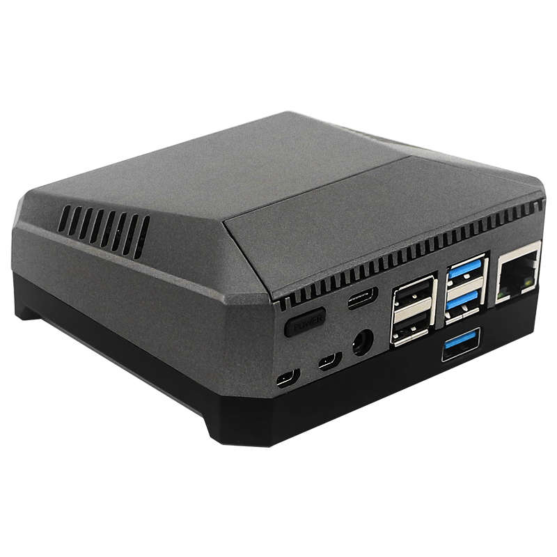 Catda Raspberry Pi 4B Argon ONE M.2 Expansion Board USB3.0 to SATA Connected to SSD Solid State Driv