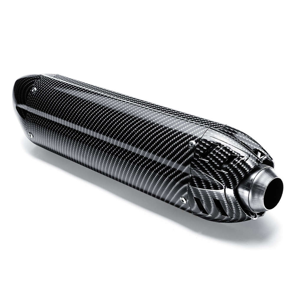 38-51mm 470mm Universal Aluminium Alloy Motorcycle Exhaust Muffler