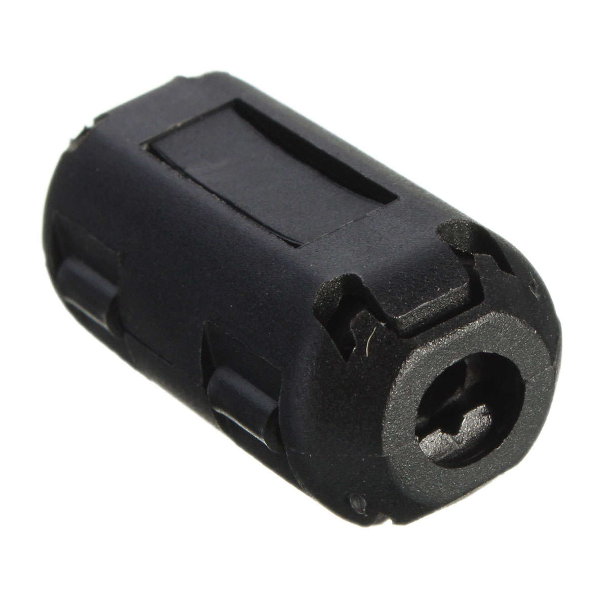 10Pcs Black Cable Wire Clamp Clip RFI EMI EMC Noise Filters Ferrite Core Case