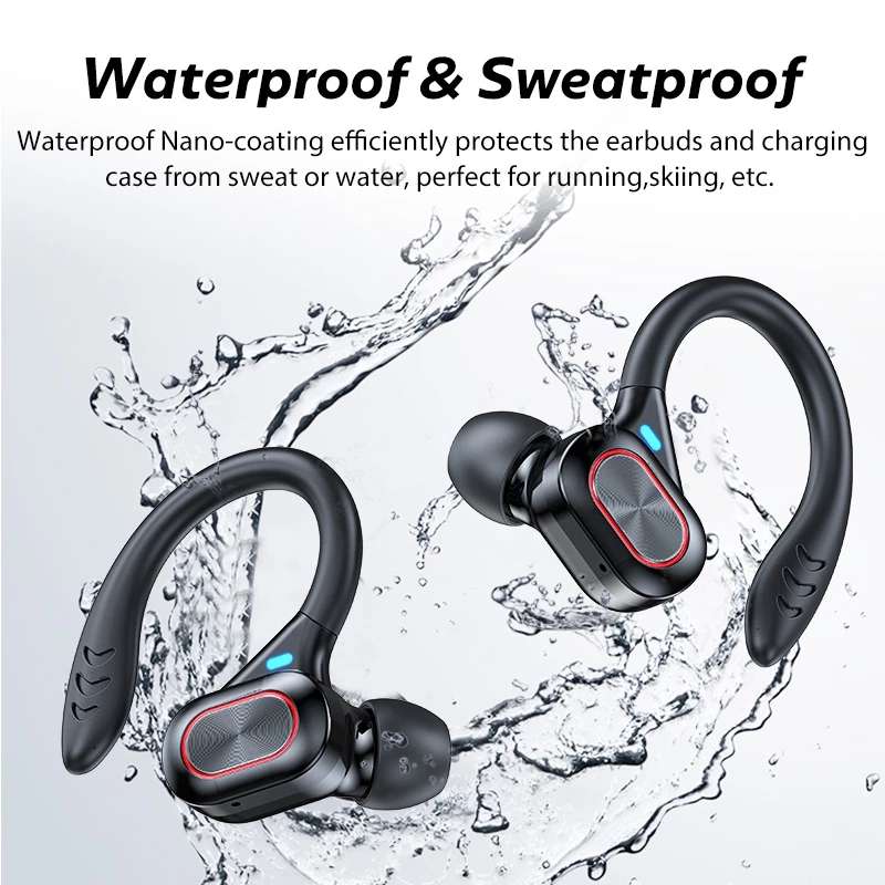 Bakeey S730 Wireless Headphones Bluetooth V5.0 Earphones Ear-Hook Sports Waterproof Headset Deep Bas