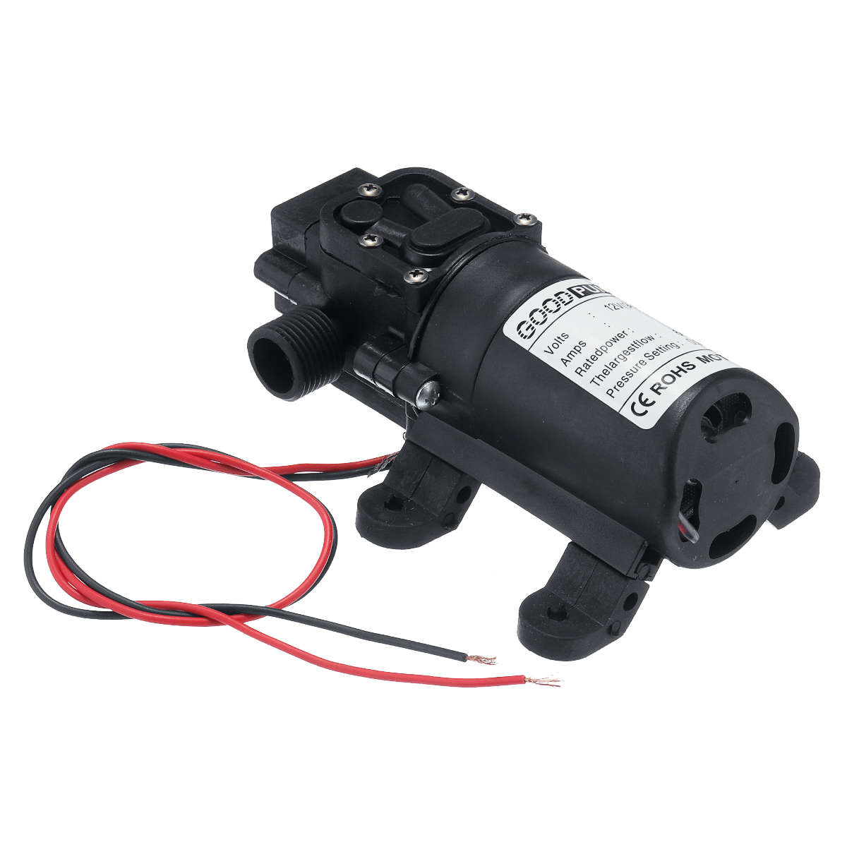 12V 72W Water Diaphragm Pump 6L 20mm Water Pump Diaphragm Self Priming Sprayer Pump