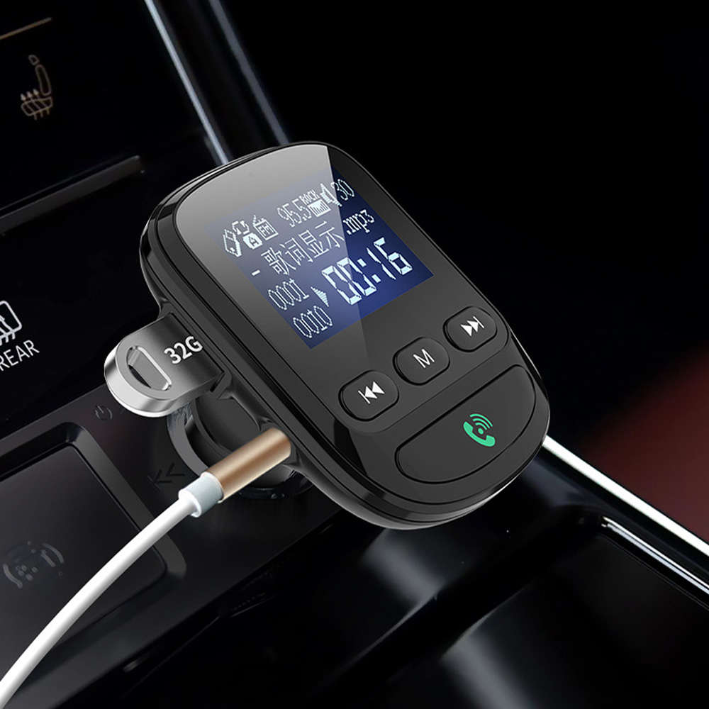 Bakeey Digital Display USB Car Charger MP3 Player Multi-function bluetooth 5.0 Receiver FM Transmitt
