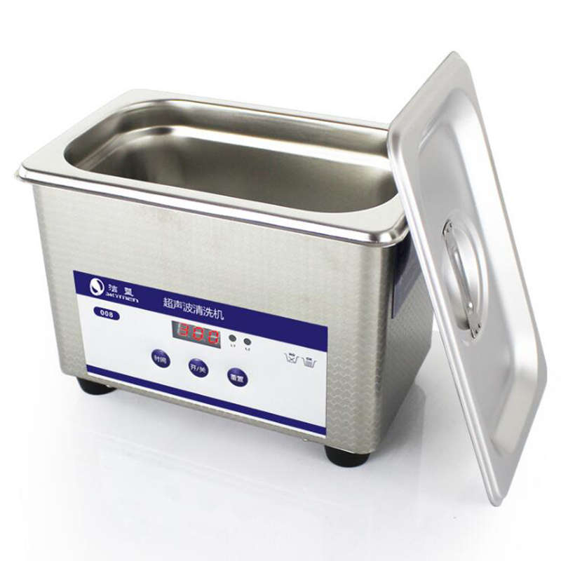 35W 800ml Capacity Commercial Ultrasonic Cleaner for Cleaning Eyeglasses Rings Watche (Plug US Plug)
