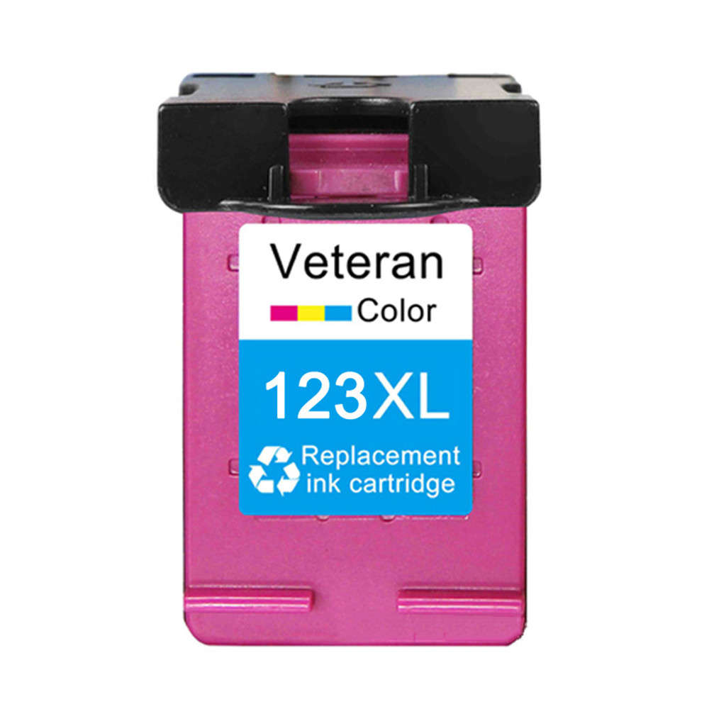Veteran Vh123Xl Ink Cartridge Compatible With Hp 123Xl Cartridge 2130/2630/3630/3830 Printer School