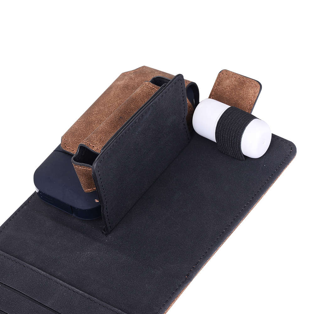 New Men iQOS Electronic Cigarette Wallet Made From Faux Leather Card Holder