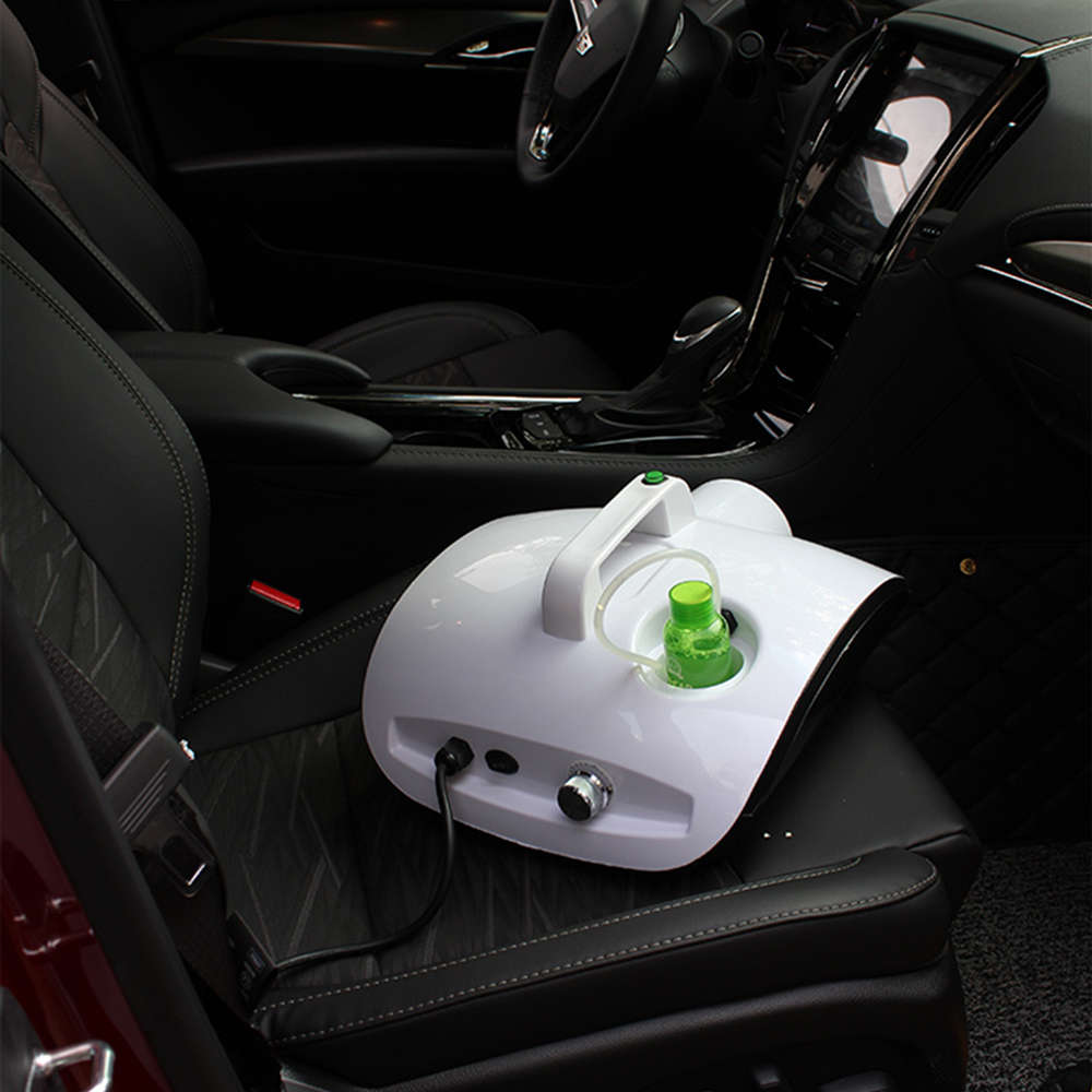 900W Car Atomization Sterilizer Smoke Fogging Machine Disinfection Sprayer Ro (standard UK Standard)