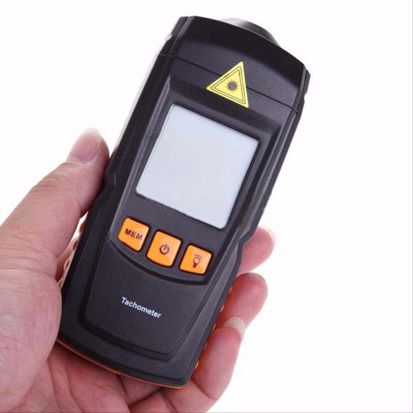 BENETECH GM8905 Non Contact Handheld LCD Digital Laser Tachometer RPM Tach Tester Meter Motor Speed