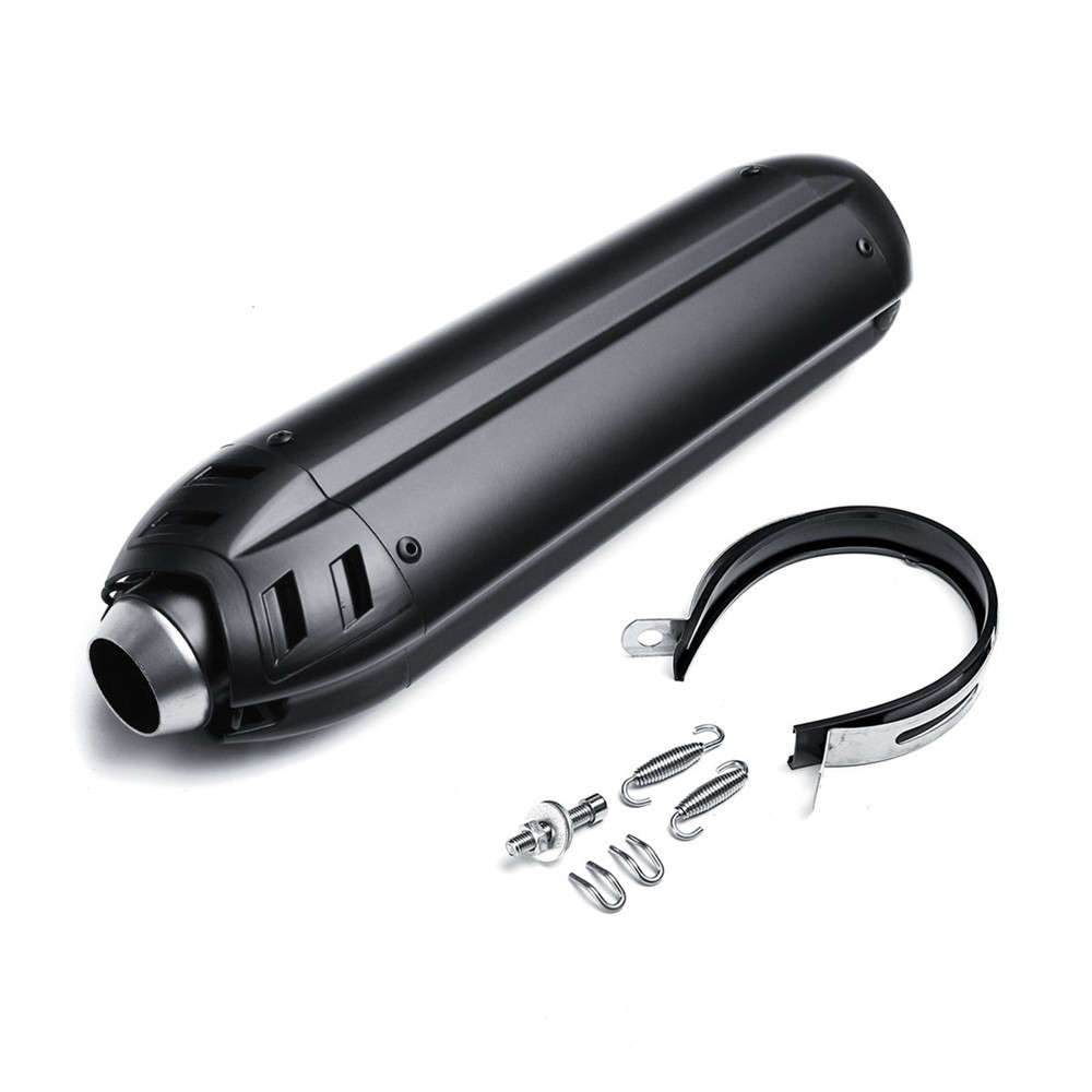 38-51mm 470mm Universal Aluminium Alloy Motorcycle Exhaust Muffler