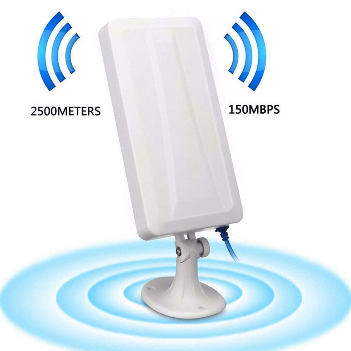 Long Range WiFi Extender Wireless Outdoor Router Repeater WLAN Antenna Booster