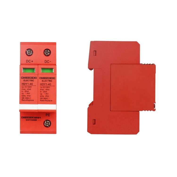 CHSZDEXI 2P20KA DC 1000V Electric Surge Protector Circuit Breaker