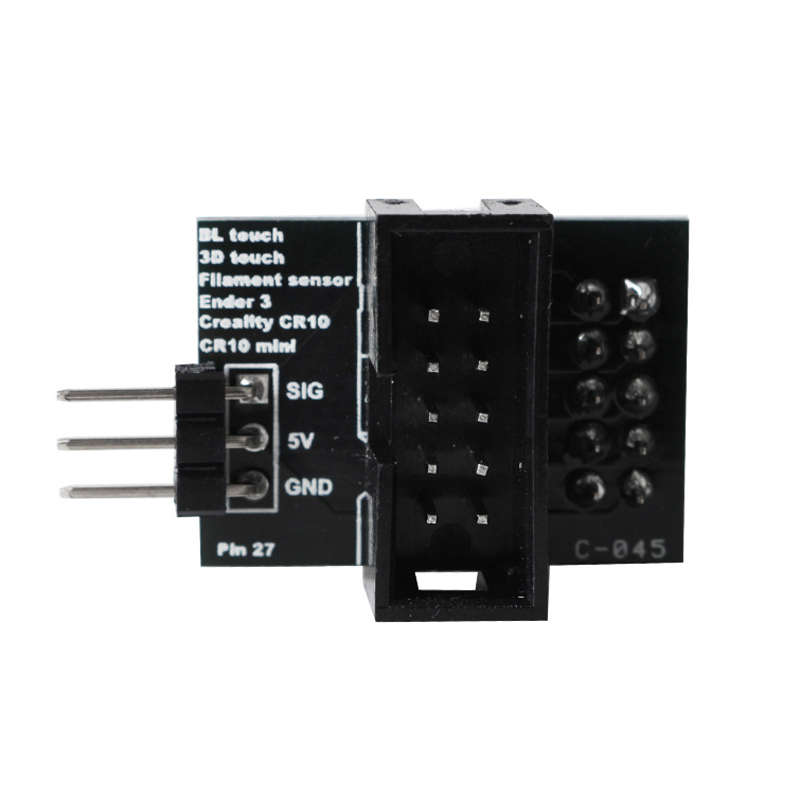 Pin 27 Black PCB Board Adapter Plate for BLTouch Filament Sensor Compatible With Creality CR-10/Ende