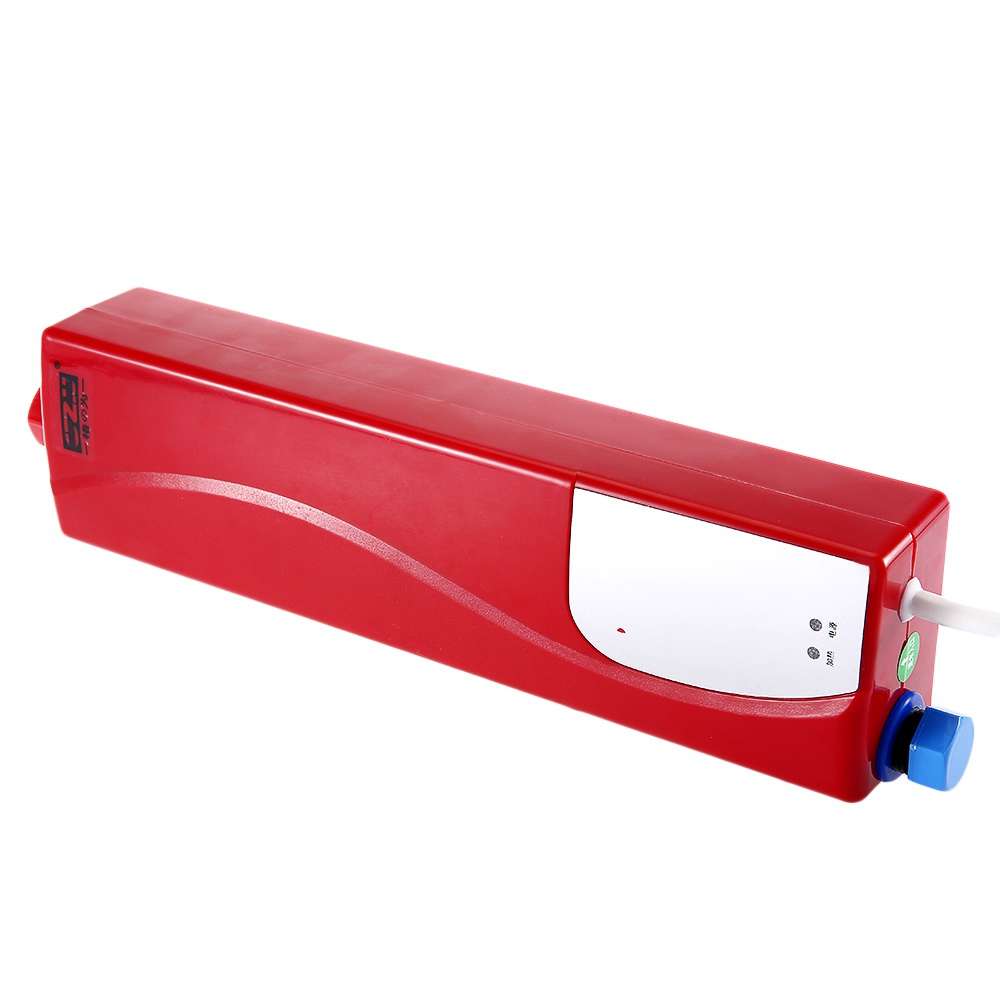 3000W Mini EU Elegant Instant Hot Water Heater Electric Indoor Tankless Bathroom